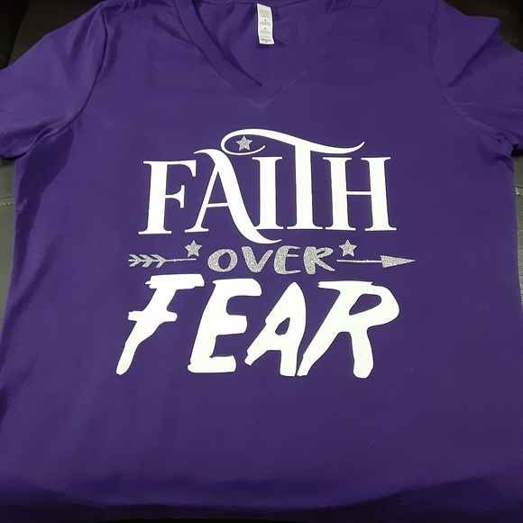 Faith over Fear Tshirt - Picture 4 of 4
